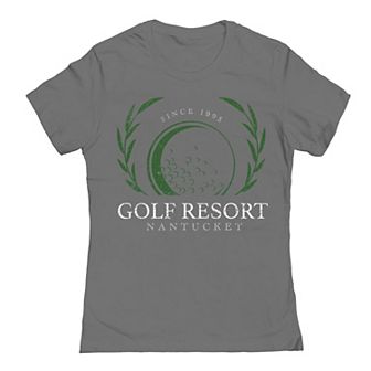 Junior's Nantucket Golf Womens Graphic Tee