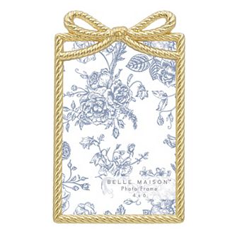 Belle Maison Gold Bow Tabletop Frame