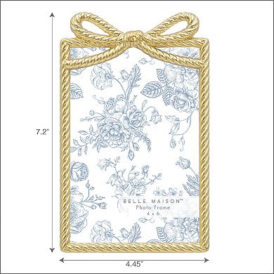 Belle Maison Gold Bow Tabletop Frame