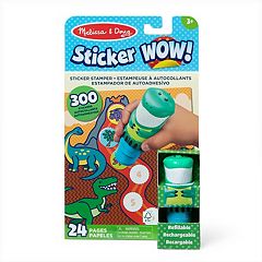 Sticker WOW!® Dinosaur Bundle: Sticker Stamper & Activity Pad + 300 Re
