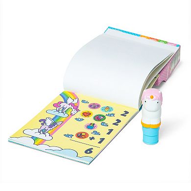 Melissa & Doug Sticker WOW! Activity Pad & Sticker Stamper – Unicorn