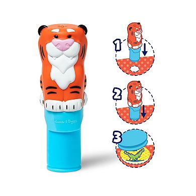 Melissa & Doug Sticker WOW! Activity Pad & Sticker Stamper – Tiger