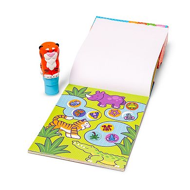 Melissa & Doug Sticker WOW! Activity Pad & Sticker Stamper – Tiger