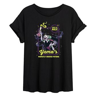 Disney's The Emperor's New Groove Yzma Juniors' Brewed Potions Oversized Tee