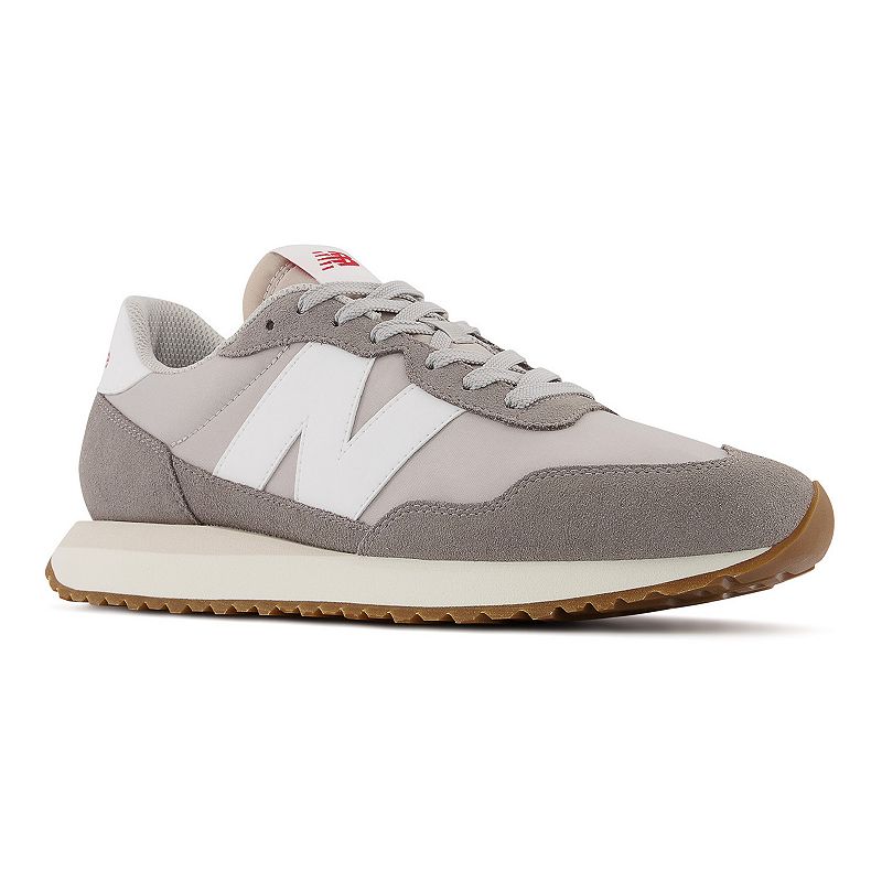 New Balance® 237 Men's Running Shoes, Size: 8, Magnet