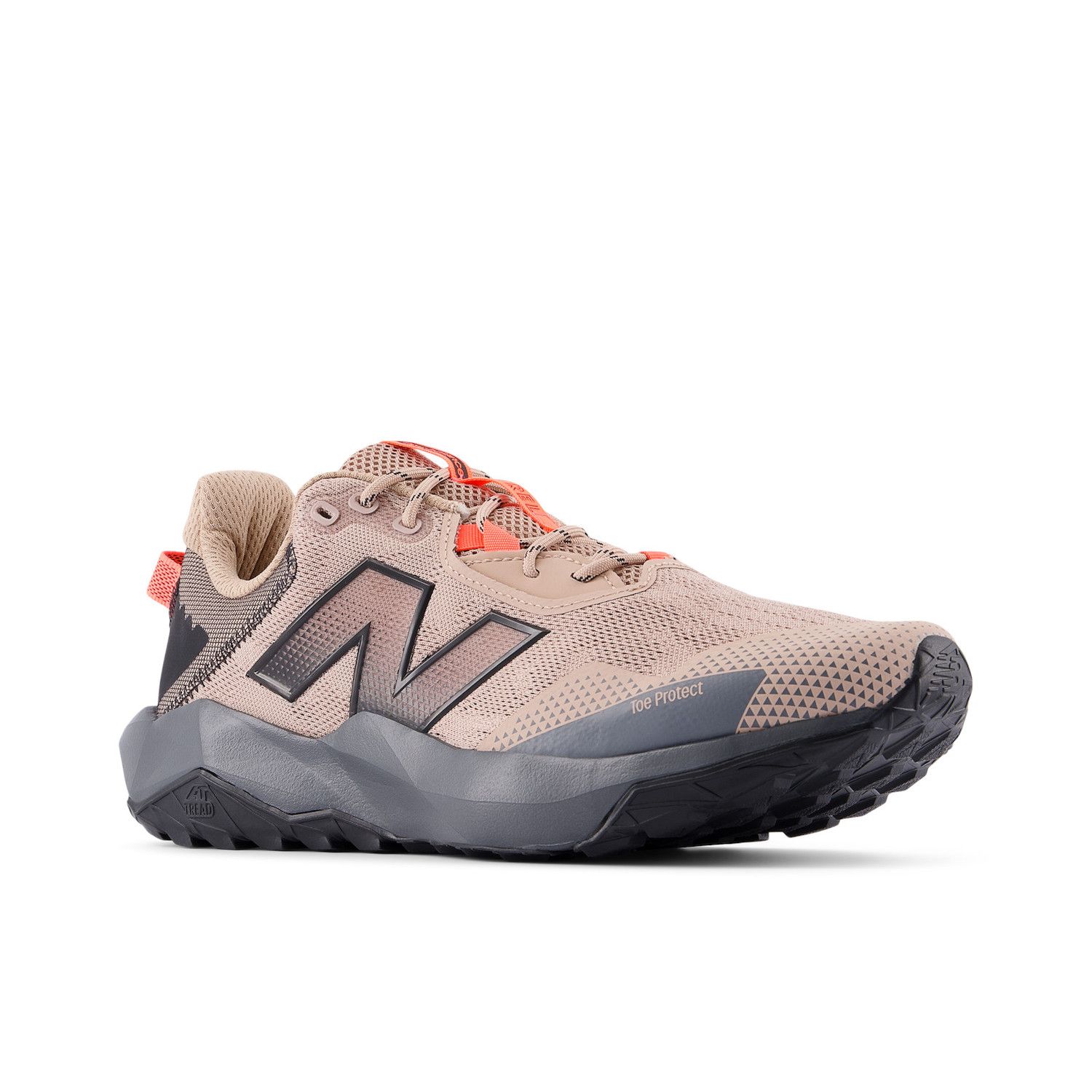 New Balance Dynasoft Nitrel v6 Trail Running Shoes‎ Mens 9 4E WIDE Grey/Orange Black New Balance Mens Dynasoft Nitrel V6 Trail Running Shoe  main image 2