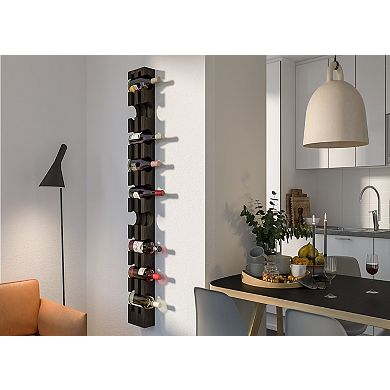 WOODEK Hardood Wine Rack - Handmade Wine Bottle Holder
