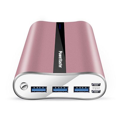 3-usb Ports Portable Charger Power Master - 20000mah Power Bank - Total 5.8a Output