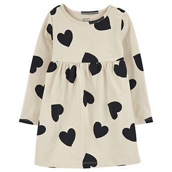 Toddler Girl Carter's Heart Jersey Dress