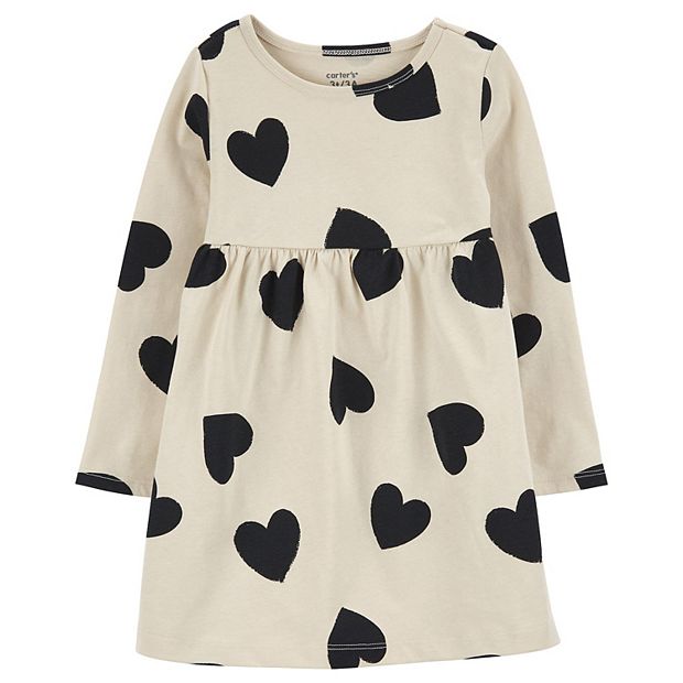 Toddler Girl Carter's Heart Jersey Dress