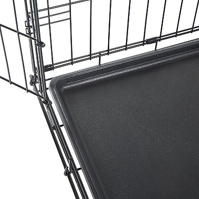 Friends Forever Single Door Folding Wire Dog Crate