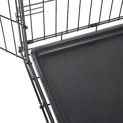 Friends Forever Single Door Folding Wire Dog Crate