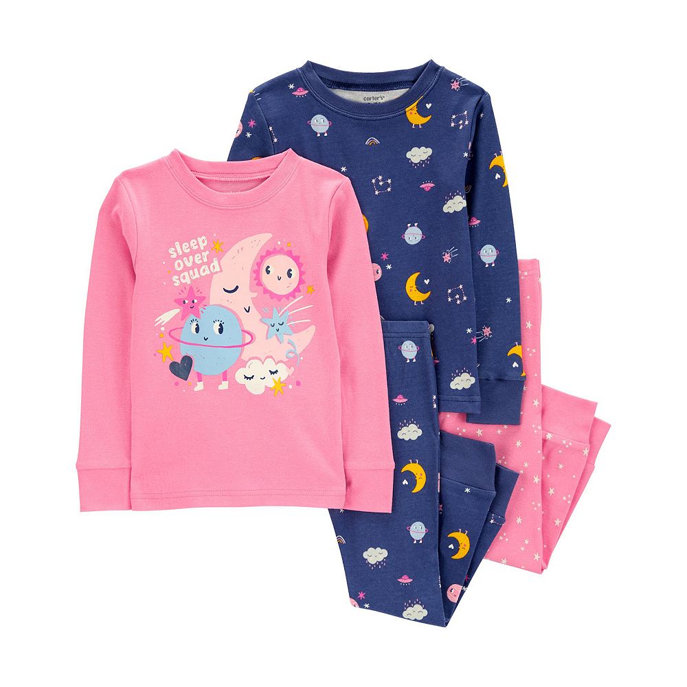 Space 4-Piece Pajama Set