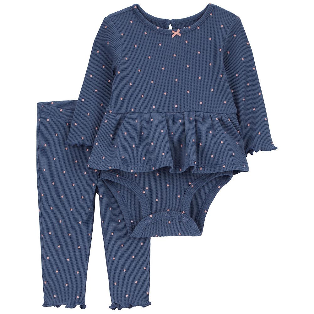 Heless 1121 1121 Bodysuit For Dolls In Penguin Dots Design
