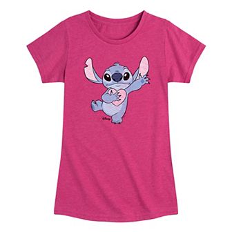 Disney's Lilo & Stitch Girls 7-16 Heart Graphic Tee