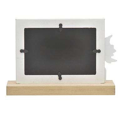 Belle Maison 4" x 6" White Gigi Table Frame