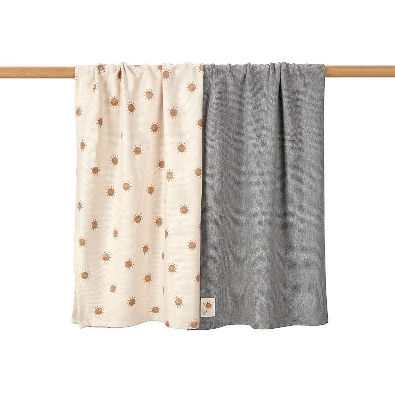 Baby Carter's 2-Pack Swaddle Blanket Set, Gray