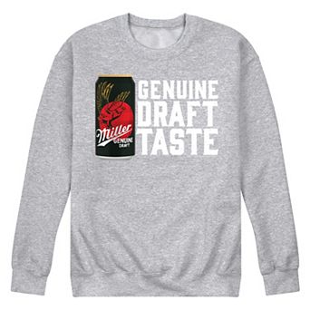 Men's Miller Genuine Draft Taste Can Fleece Sweatshirt