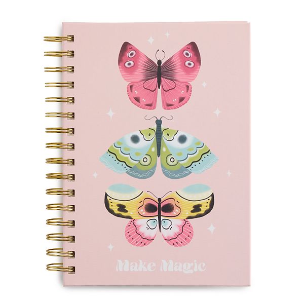 Molly & Rex Butterfly Spiral Journal