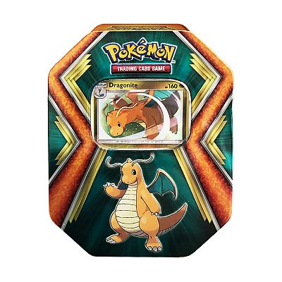 Pokmon Trading Card Game Dragon-Type Tin - Styles May Vary