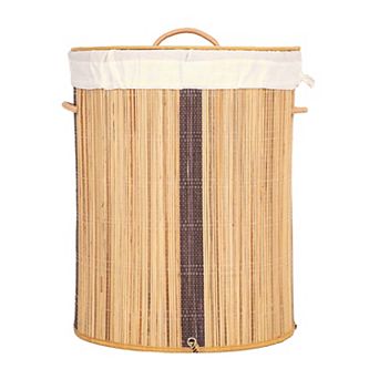 Mendong Collapsible Waterproof Laundry Hamper with Lid and Handles
