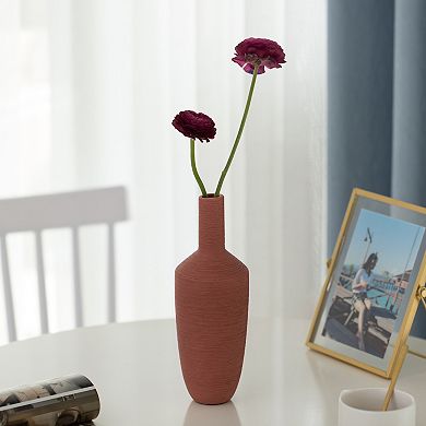 Decorative Ceramic Urn Vase, Modern Style Centerpiece Table Vase