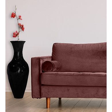 Uniquewise Tall Modern Bamboo Floor Vase, for Dining, Living Room, Entryway, Flower Holder