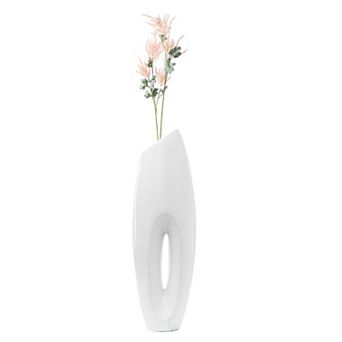 Tall Decorative Lightweight Floor Vase for Home Decor, Entryway, Dining Room, Living Room