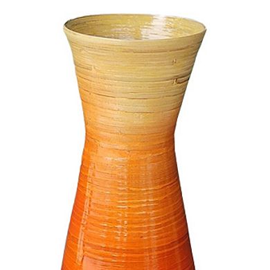 Tall Bamboo Floor Vase