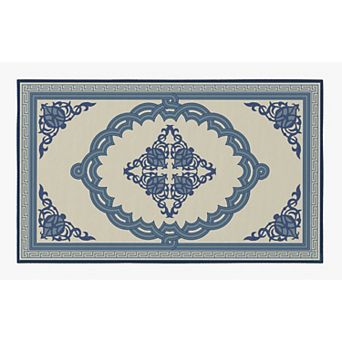 Deerlux Transitional Living Room Area Rug with Nonslip Backing