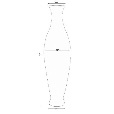 Modern Decorative Bamboo Floor Flower Vase