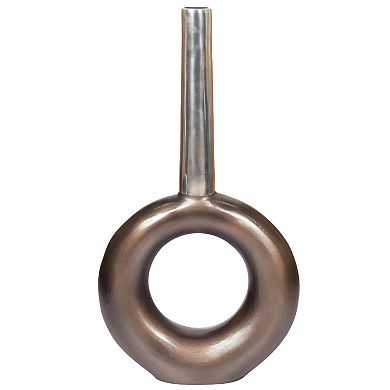 Decorative Centerpiece Aluminium-Casted Table Flower Vase