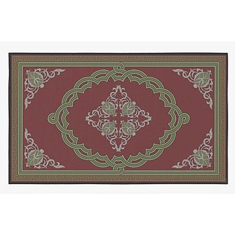 Deerlux Transitional Living Room Area Rug With Nonslip Backing