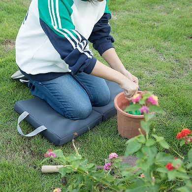 Memory Foam Kneeler for Gardening, Baby Bath, Knee Pad for Outdoor Work, Foldable and Extra Soft