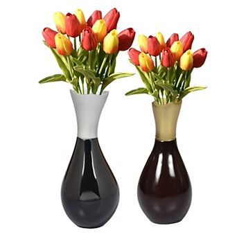 Aluminum-Casted Modern Decorative Flower Table Vase