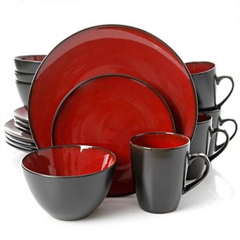 Gibson Soho Lounge Round 16 pc Dinnerware Set