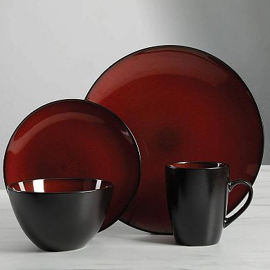 Gibson Soho Lounge Round 16-Piece Dinnerware Set