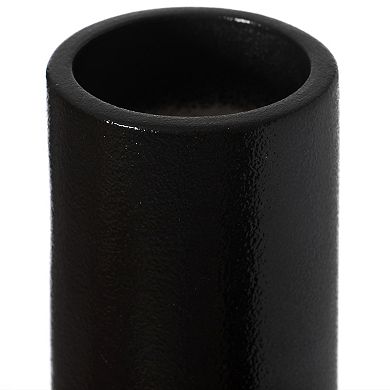 Decorative Modern Cylinder Shape Table Vase Flower Holder with Rope