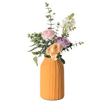 Modern Farmhouse Home Décor Accents; Living Room Décor, Boho Vases for Table Decor