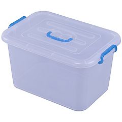 Heavy duty discount clear storage totes