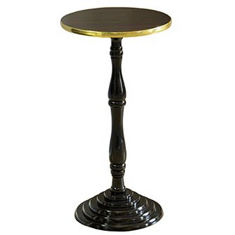 Round Wooden Side Table