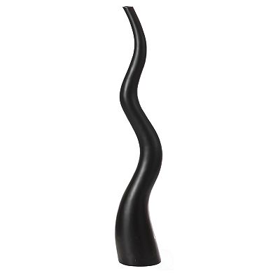 Animal Horn Shape Floor Vase for Entryway Dining or Living Room