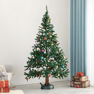 Automatic Plastic Green Foot Pedal Christmas Tree Stand