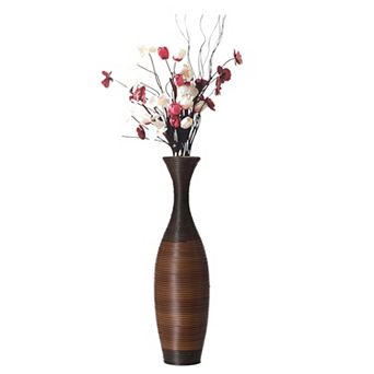 Tall Designer Floor Vase, vase for home decor, Living Room or Hallway