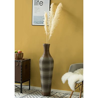 Tall Classic Neat Floor Vase Freestanding Flower Holder