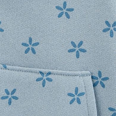 Baby Girl Carter's Floral Zip-Up Fleece Hoodie