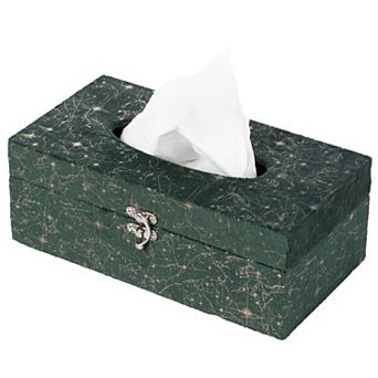 Velvet Modern Paper Facial Tissue Box Holder