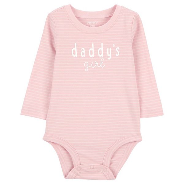 Carter's 2pc Baby Girl Mommy & Daddy Bodysuit and Pants Set
