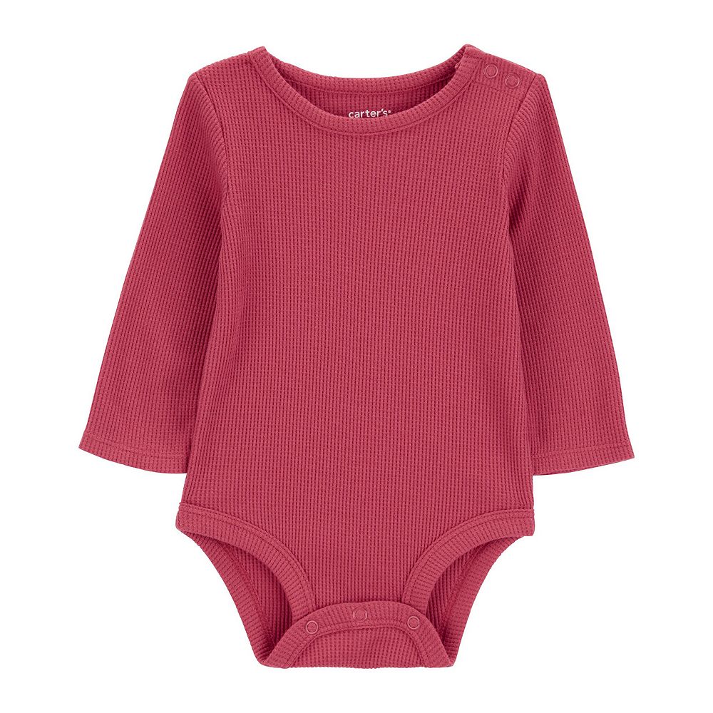 Snap Down Waffle Knit Bodysuit main image 0
