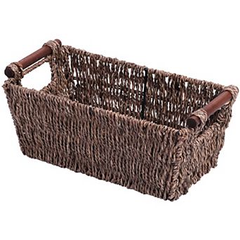 Seagrass Counter-Top Basket Great for Folded Paper Towel